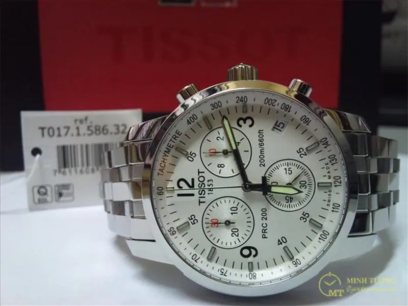 Mẫu đồng hồ Tissot Chronograph với đầy đủ các thông số