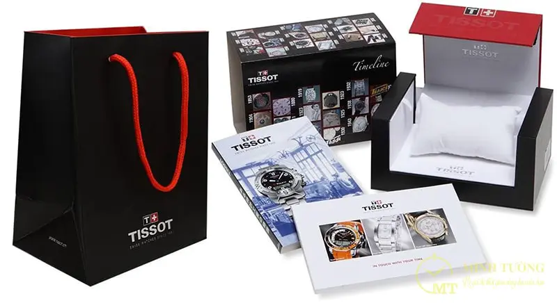 Tissot T415 có thiết kế vỏ hộp và bên ngoài đồng hồ sang trọng, đẹp mắt