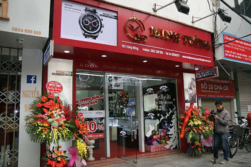 Cửa hàng bảo dưỡng, thay mặt kính đồng hồ Casio Minh Tường tại Hàng Bông