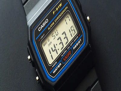 Đồng hồ Casio F-91W - Đồng hồ đeo tay đẳng cấp quốc dân