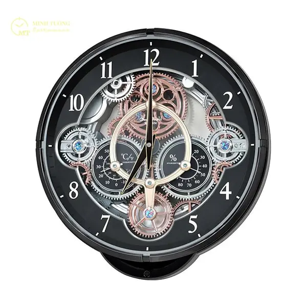 Đồng hồ vintage bánh răng dành cho gia chủ hành Thủy