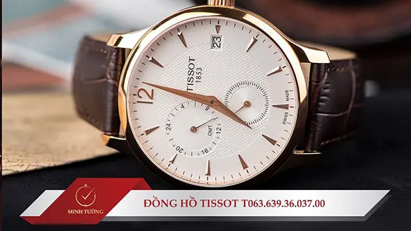 Thiết kế đồng hồ Tissot T063.639.36.037.00 hợp với mệnh hỏa