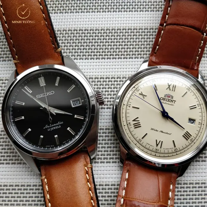 Nên mua đồng hồ Seiko hay Orient khi thiết kế có nhiều điểm tương đồng?