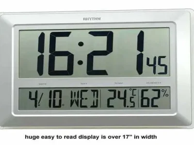 TOP Mẫu đồng hồ treo tường vuông giá rẻ đáng mua nhất hiện nay