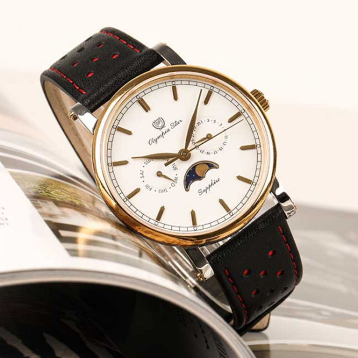 Đồng hồ Olympia Star – Olym Pianus là thương hiệu đến từ Thụy Sỹ.