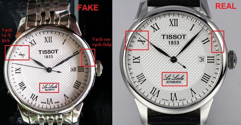 Độ làm giả rất tinh vi, chỉ khi có sự so sánh trực tiếp với đồng hồ thật mới nhìn ra