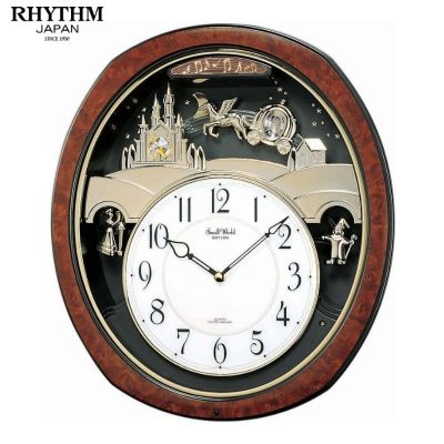 Đồng hồ quả lắc RHYTHM CMJ500GR06 - Đồng hồ treo tường đẹp tại HCM