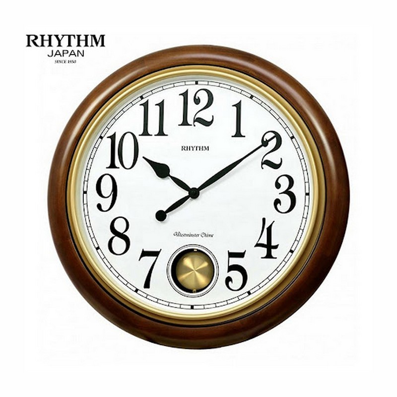 Đồng hồ treo tường phòng khách RHYTHM CMJ579NR06