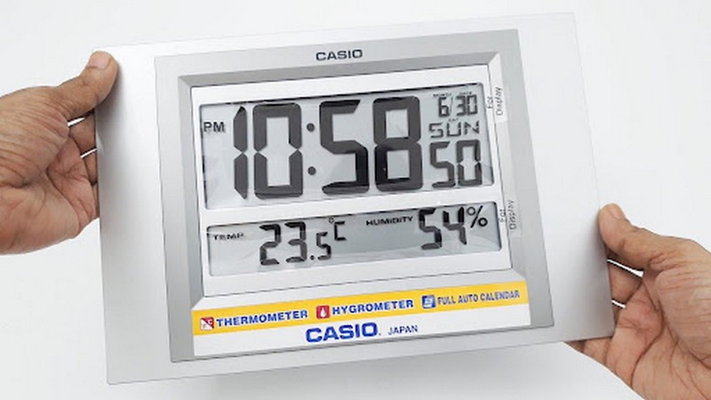 Casio là thương hiệu Nhật uy tín chuyên sản xuất đồng hồ điện tử treo tường 